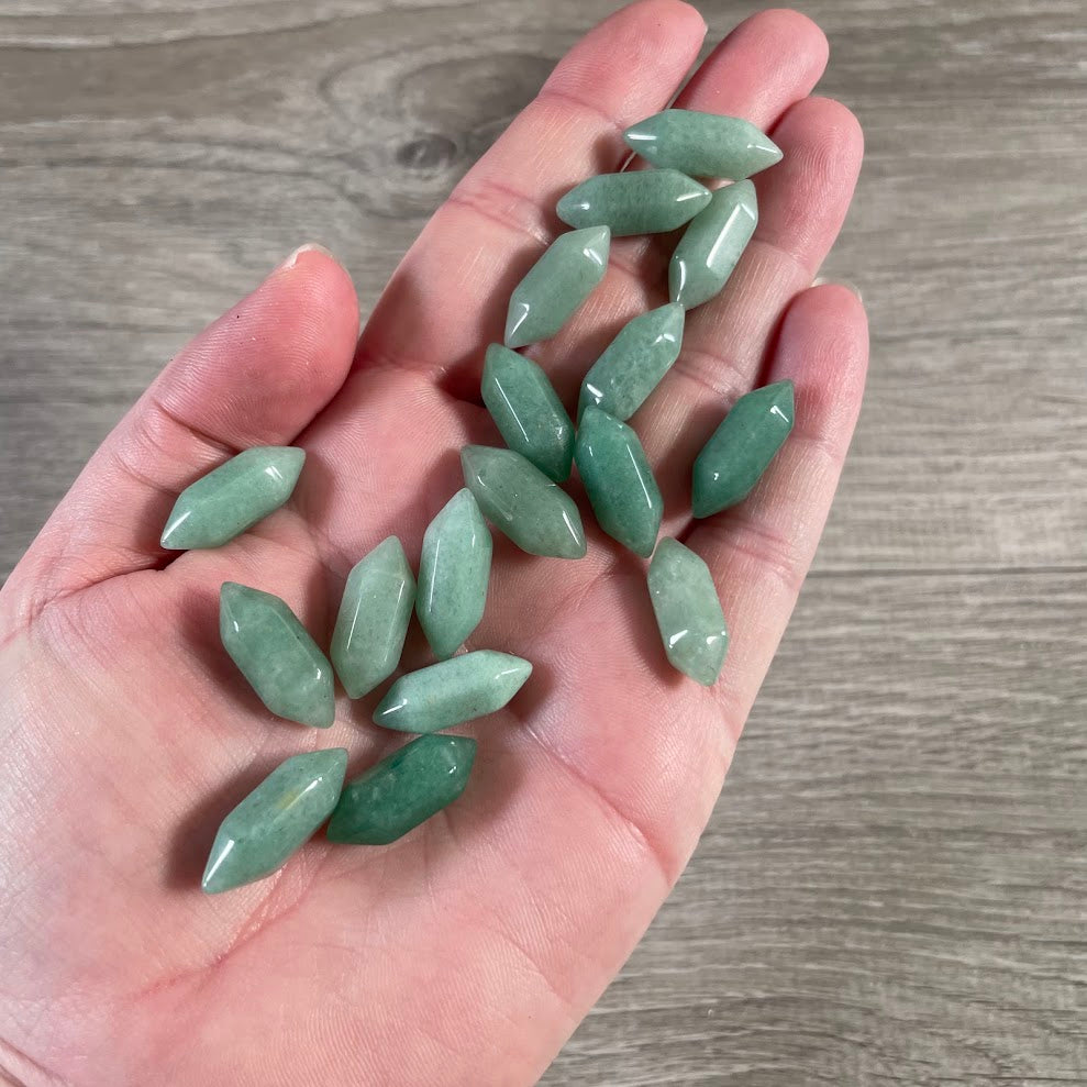 Small double terminated aventurine crystals wholesale retail inventory