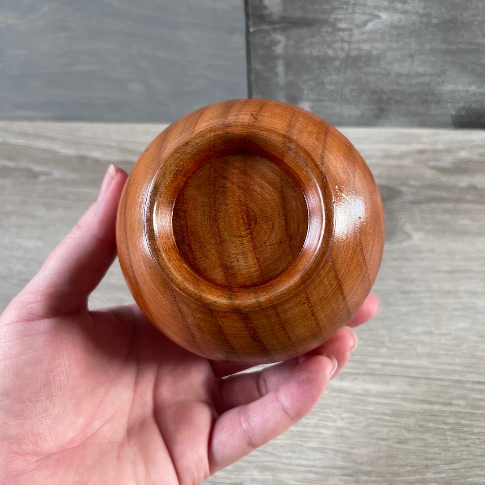 Bottom wooden altar bowl wholesale spiritual shop accessory