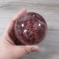 Wholesale Strawberry Quartz sphere for gift shops