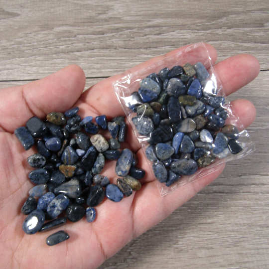 dumortierite crystal chip bag 25g