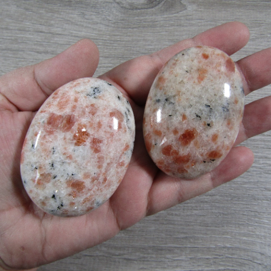 Sunstone Freeform Gemstone Palm Stone Collection Wholesale