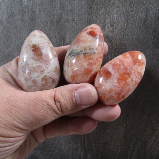 Sunstone Bulk Crystals Palm Stones for Crystal Healers