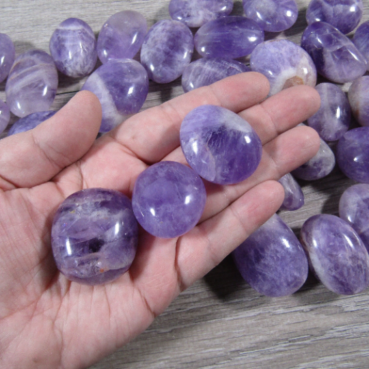 Freeform Gemstone Palm Stones – Bulk Crystals for Gift Shops