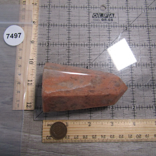 peach monstone crystal point for resale