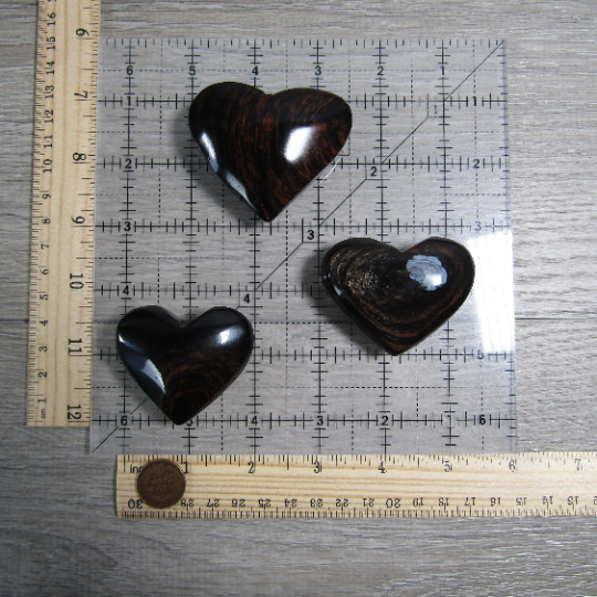 obsidian hearts for metaphysical stores