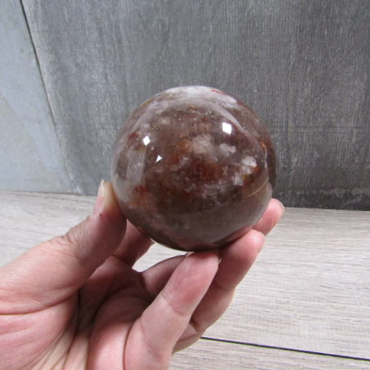 Hematoid Quartz Sphere for Wholesale – Crystal Shops