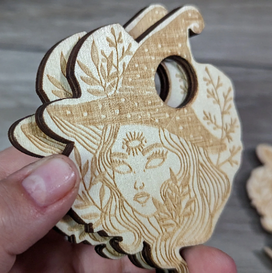 witch wood small sphere stand wholesale