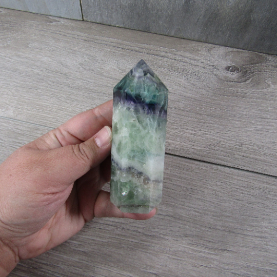 Fluorite Obelisk Large Polished Display – Wholesale Crystal