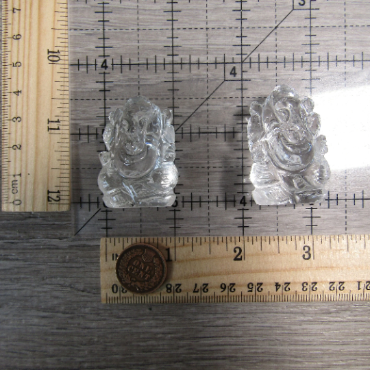 clear quartz gemstone deity statue for retail resale