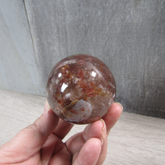 Hematoid Quartz Sphere for Wholesale – Crystal Shops