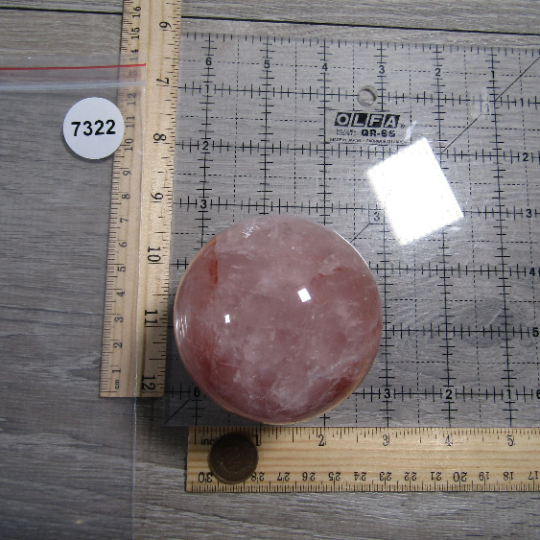 Hematoid Quartz Sphere for Wholesale – Crystal Shops