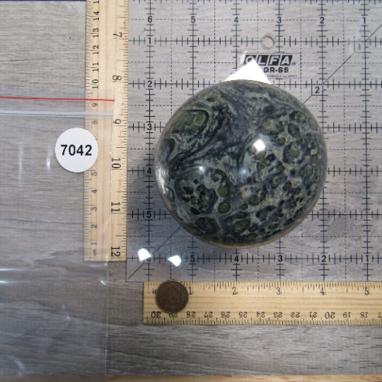 kambaba jasper sphere - bulk