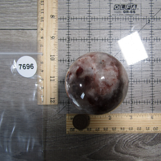 Hematoid Quartz Sphere for Wholesale – Crystal Shops