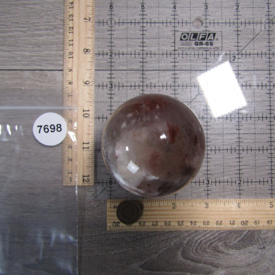 Hematoid Quartz Sphere for Wholesale – Crystal Shops
