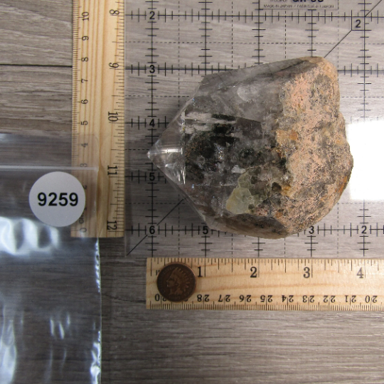 Chlorite Garden Phantom Quartz Large Display Specimen