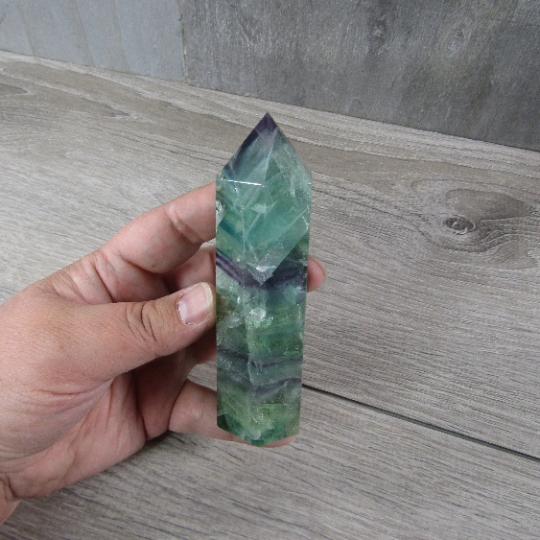 Fluorite Obelisk Large Polished Display – Wholesale Crystal