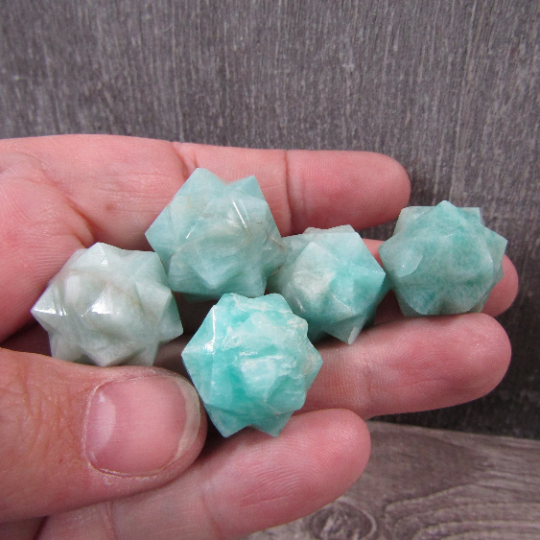 amazonite wholesale crystal Merkaba perfect for gift stores and boutiques