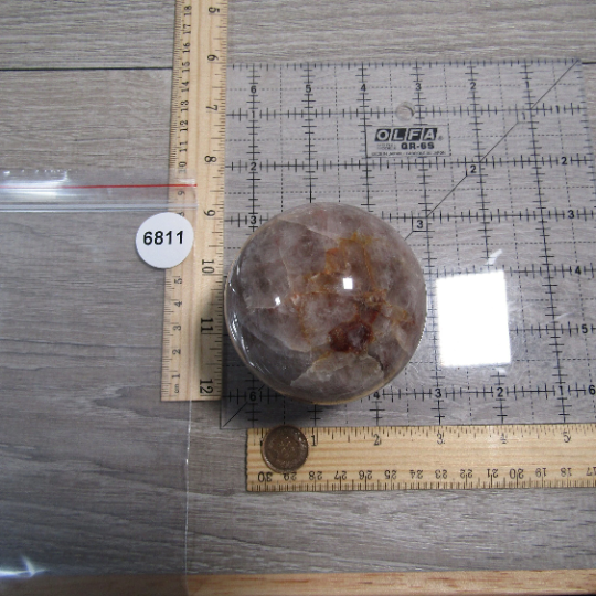 Hematoid Quartz Sphere for Wholesale – Crystal Shops