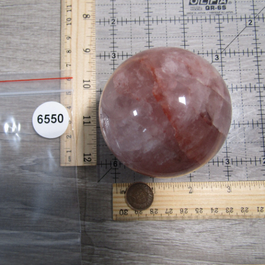 Hematoid Quartz Sphere for Wholesale – Crystal Shops