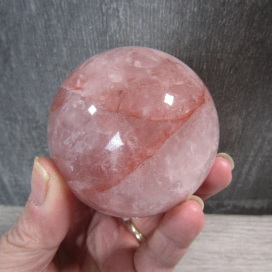 Hematoid Quartz Sphere for Wholesale – Crystal Shops
