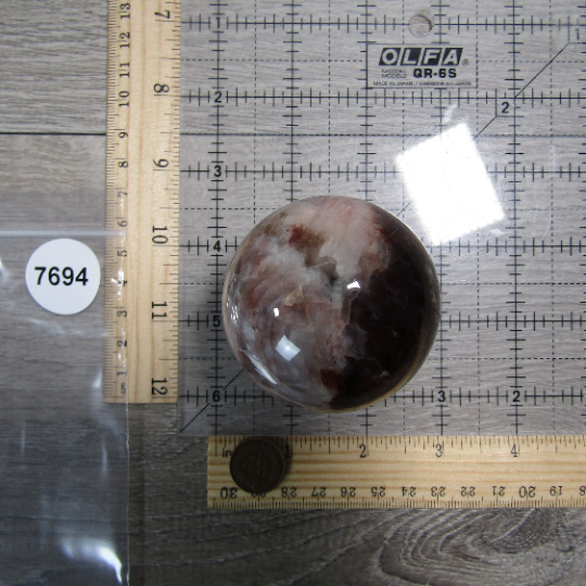 Hematoid Quartz Sphere for Wholesale – Crystal Shops