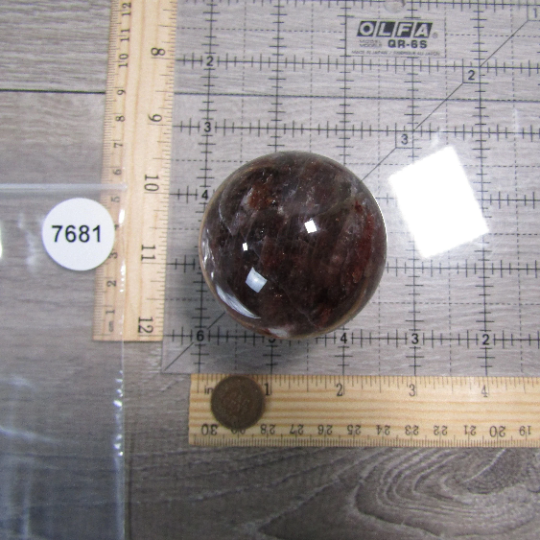 Hematoid Quartz Sphere for Wholesale – Crystal Shops