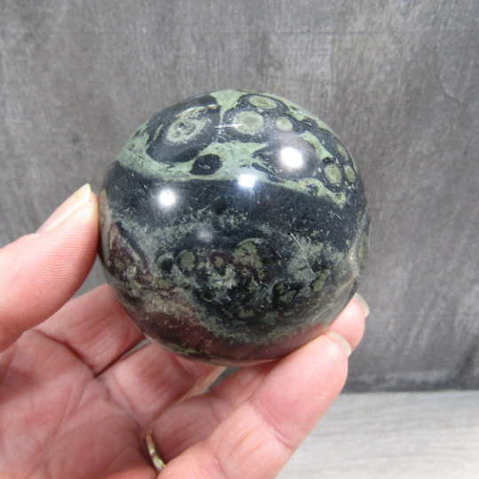 natural jasper sphere