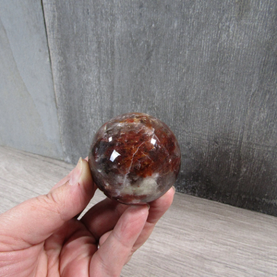 Hematoid Quartz Sphere for Wholesale – Crystal Shops