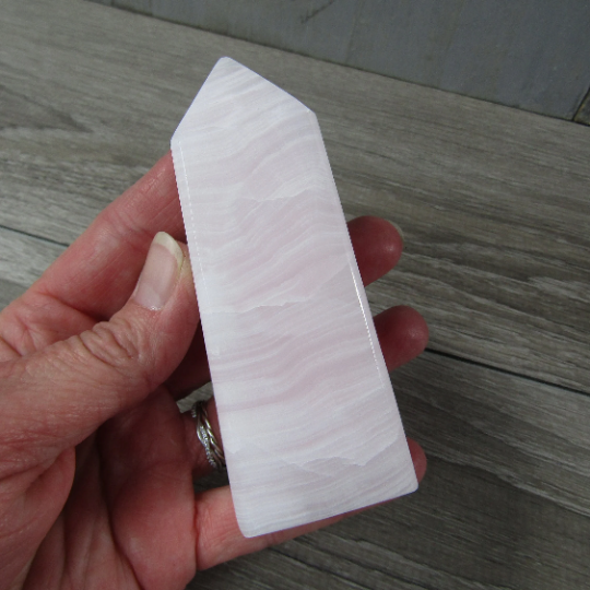 Egyptian-Inspired Gemstone Obelisk - Crystal Tower