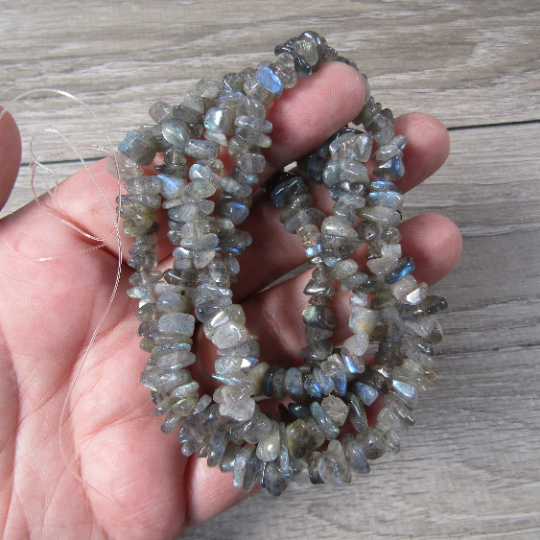 Labradorite Gemstone Chip Necklaces – Bulk Crystal Jewelry