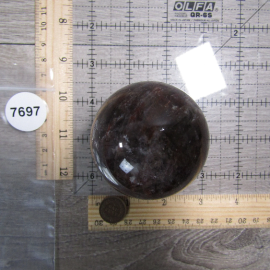 Hematoid Quartz Sphere for Wholesale – Crystal Shops