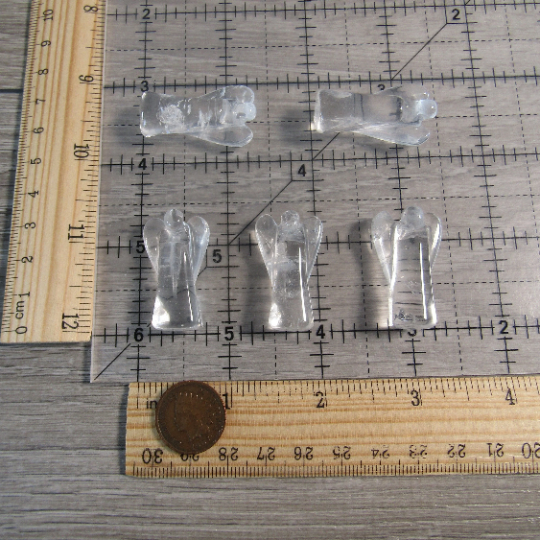 Gemstone Angel Figurines in 1-Inch – Wholesale Crystal Angel