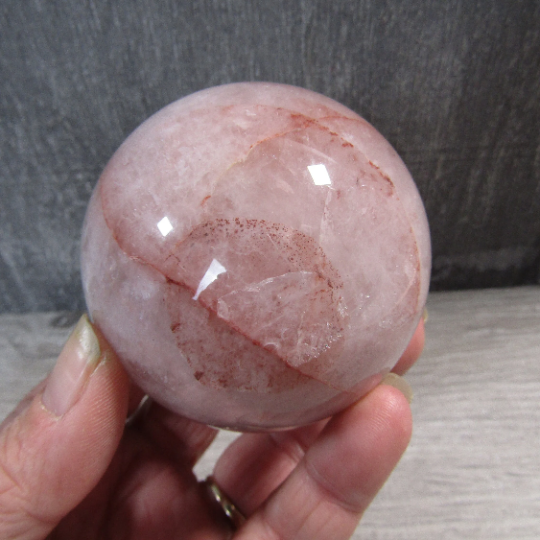 Hematoid Quartz Sphere for Wholesale – Crystal Shops