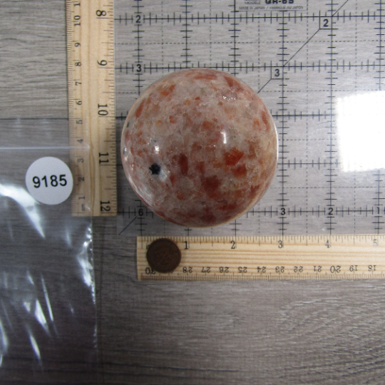 Large Sunstone Sphere for Display – Crystal Decor