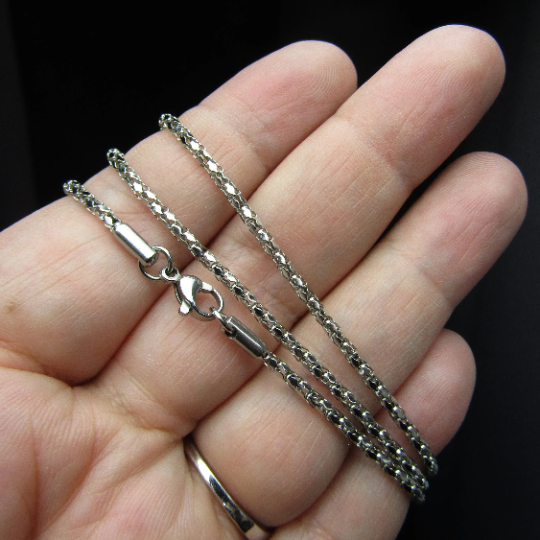Stainless Steel Necklace Chains – Assorted Styles for Jewelry