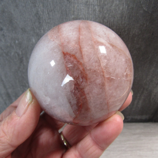 Hematoid Quartz Sphere for Wholesale – Crystal Shops