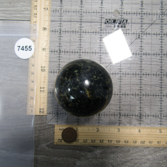 Kambaba Jasper Sphere – Large Display Size for Crystal Shops