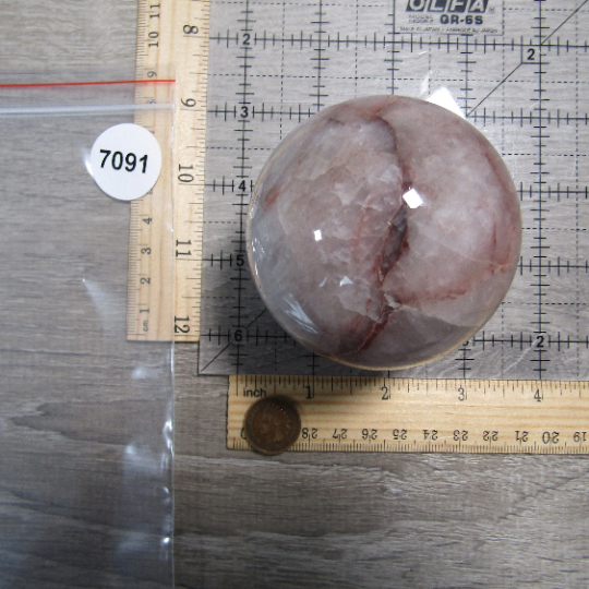 Hematoid Quartz Sphere for Wholesale – Crystal Shops