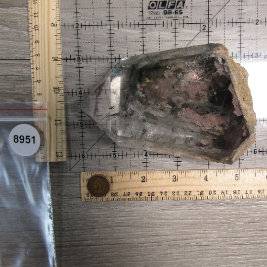 Chlorite Garden Phantom Quartz Large Display Specimen