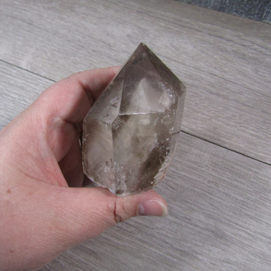 Unique phantom quartz crystal for display and resale