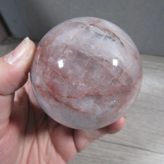 Hematoid Quartz Sphere for Wholesale – Crystal Shops