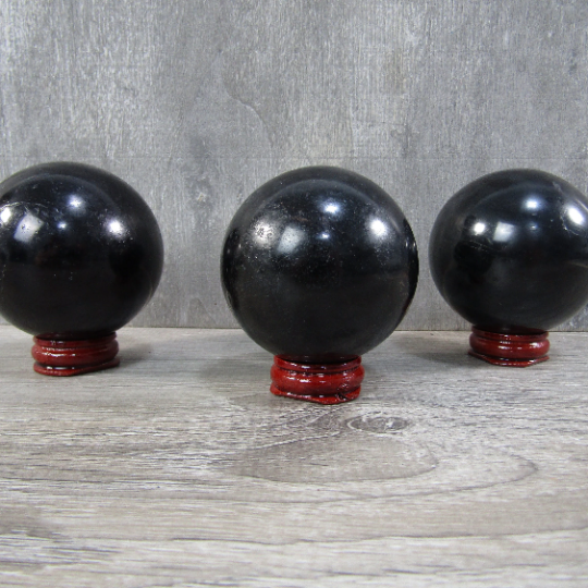 tourmaline gemstone sphere by the inch