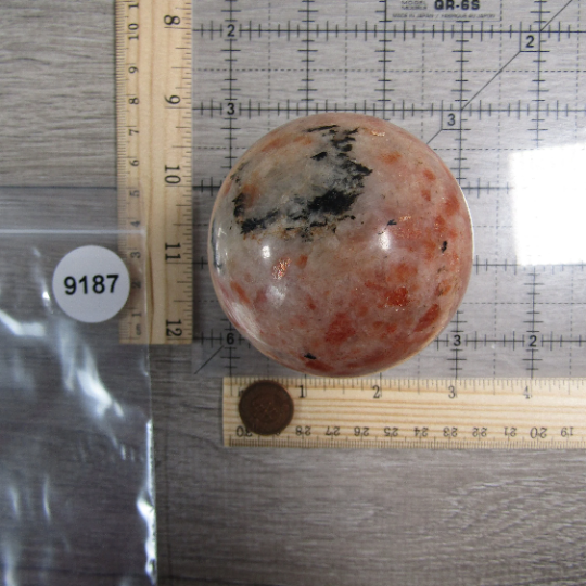 Sunstone sphere for crystal retailers and gift stores