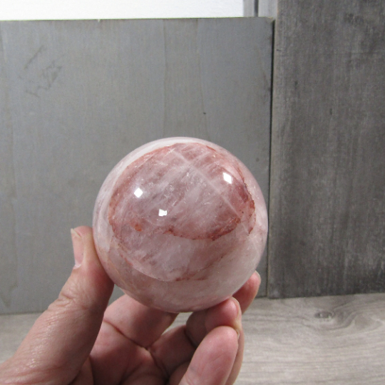 Hematoid Quartz Sphere for Wholesale – Crystal Shops