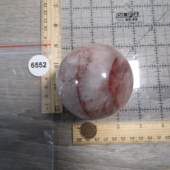 Hematoid Quartz Sphere for Wholesale – Crystal Shops