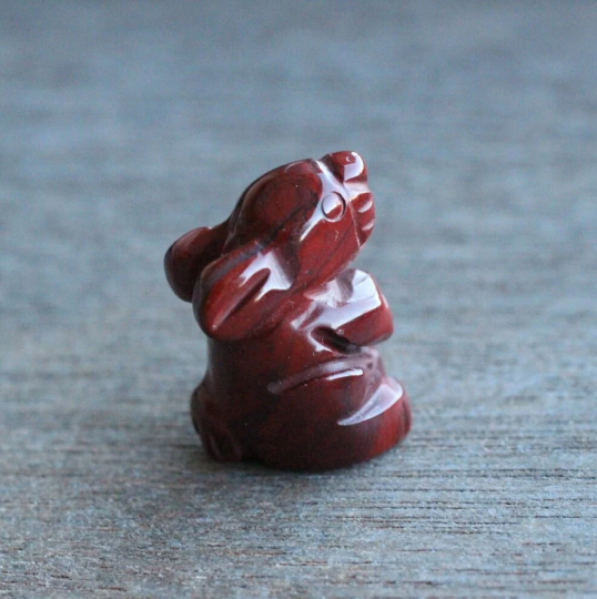 red jasper bulk small bunny rabbit