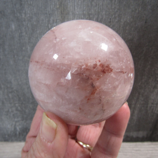 Hematoid Quartz Sphere for Wholesale – Crystal Shops