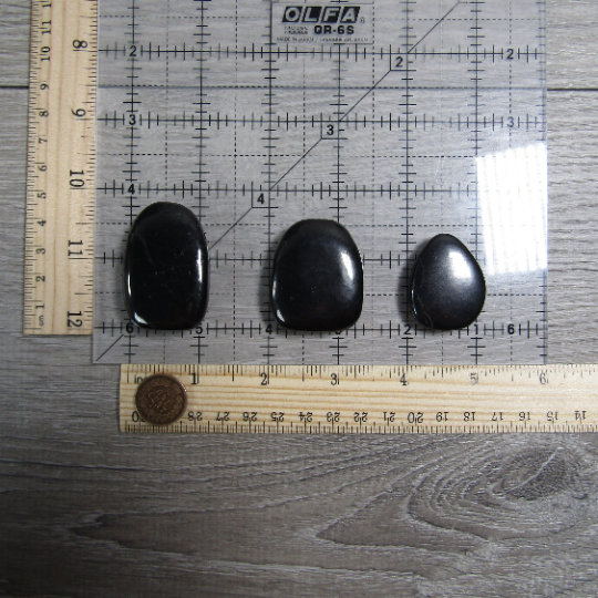 shungite large hole beads for crystal shops