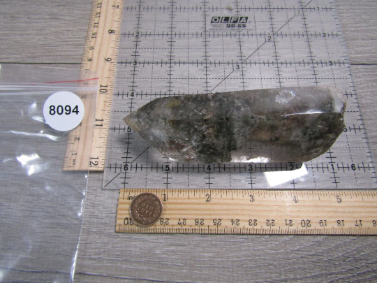 Chlorite Garden Phantom Quartz Large Display Specimen