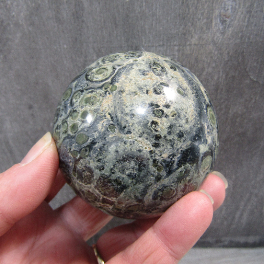 Kambaba Jasper Sphere – Large Display Size for Crystal Shops